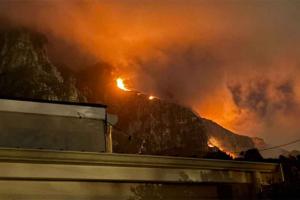 South Africa Wildfire Update: दक्षिण अफ्रीकी जंगल में आग से तबाही, बचाव के लिए सुरक्षित स्थानों पर भेजे गए लोग
