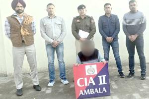 चोरी के 42 मामलों में वांछित आरोपी काबू