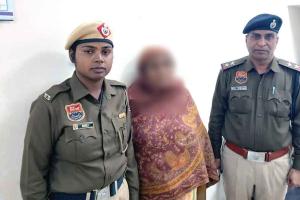 यूके भेजने के नाम पर लाखों की ठगी करने वाले गिरोह की महिला काबू