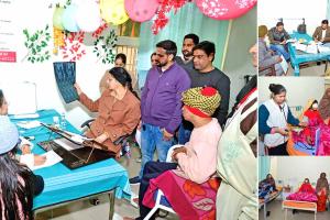 सेवा का महाकुंभ: हड्डी और फिजियोथैरेपी जांच शिविर में सैकड़ों मरीजों ने उठाया लाभ