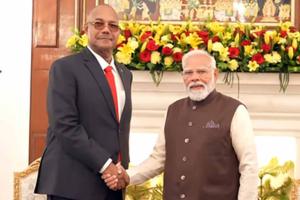 India-Seychelles: पीएम मोदी और सेशेल्स के राष्ट्रपति की मुलाकात, व्यापार-डिजिटल सहयोग पर जोर
