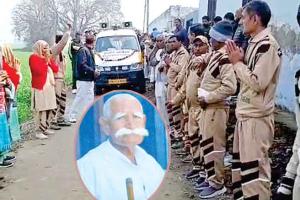 Body Donation: सच्चे नम्र सेवादार धर्मबीर इन्सां के पिता प्रीतम इन्सां ढांड ब्लाक के तीसरे शरीरदानी बने