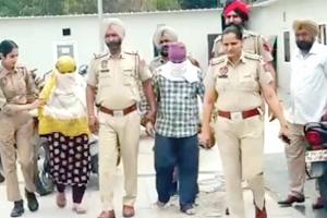 सास की गला घोंटकर हत्या, चोरी का नाटक रचा, दो गिरफ्तार