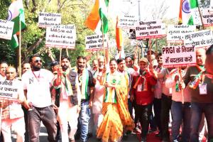 ऐतिहासक रहा हरियाणा के श्रमजीवी पत्रकारों का पहला व विशाल महाधरना: डॉ इंदु बंसल