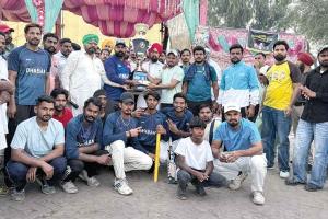 लोहगढ़ में 23वां क्रिकेट टूर्नामेंट संपन्न, ढ़ाबां ने जीता