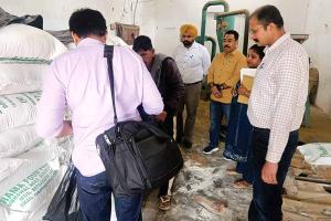 स्वास्थ्य विभाग ने फिरोजपुर केंद्रीय जेल में खाद्य पदार्थों के लिए सैंपल