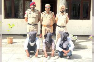 Bambiha Gang: बंबीहा गैंग का गुर्गा दो साथियों सहित गिरफ्तार