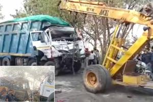 Road Accident: नाभा-भादसों रोड़ पर हादसा, दो लोगों की मौत, डेढ़ दर्जन यात्री गंभीर रूप से घायल