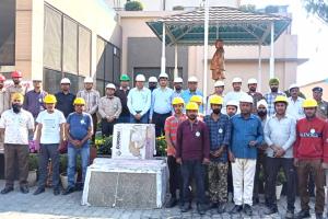 सेनसंस पेपर इंडस्ट्रीज प्राइवेट लिमिटेड में शुरू हुआ 55वां राष्ट्रीय सुरक्षा सप्ताह, कर्मचारियों को दी जा रही सुरक्षा संबंधी विशेष ट्रेनिंग