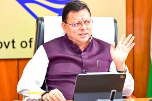 काशीपुर के रंगोत्सव में शामिल हुए सीएम पुष्कर सिंह धामी