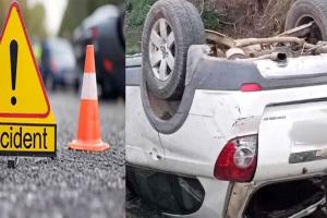 Rohtak Road Accident: फ्लाईओवर से अनियंत्रित होकर निचे गिरी कार, दो घायल