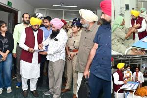 मुख्यमंत्री भगवंत सिंह मान द्वारा बठिंडा के एडवांस्ड कैंसर इंस्टीट्यूट का दौरा, सुविधाओं और मरीजों की देखभाल का जायजा लिया