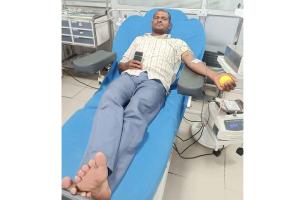 मानवता की मिसाल: जयकिशोर इन्सां ने 23वीं बार किया रक्तदान