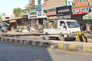 चौटाला रोड पर हादसा, अतिक्रमण व अवैध पार्किंग हटाने की उठाई मांग