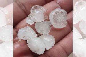 कैराना में तेज हवा व बारिश से तापमान गिरा, राहत