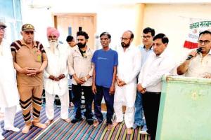 मानवता की अनूठी मिसाल के लिए हरमेश के परिजनों ने जताया पूज्य गुरुजी व सेवादारों का आभार