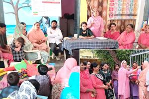 गांव रता थेह के प्ले वे स्कूल रेडिनेस मेले का आयोजन