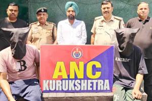 कुरुक्षेत्र में पुलिस ने नशे की खेप पकड़ी, दो आरोपी काबू