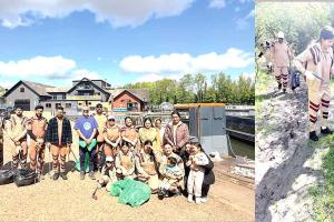 लंदन की साध-संगत ने चलाया सफाई महाअभियान