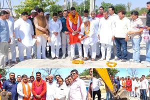 पुण्डरी में 2.63 करोड़ रुपये की परियोजनाओं का शुभारंभ