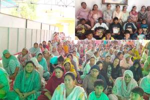 रानियां में पावन एमएसजी भंडारा माह की ब्लॉक नामचर्चा आयोजित