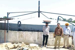 118 लाख रुपए की लागत से बना प्लांट, 35 घरों और गौशाला को मिलेगा कनेक्शन