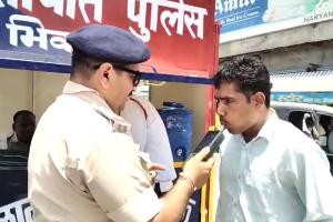 यातायात नियमों की धज्जियां उड़ाने वालों पर भिवानी पुलिस सख्त