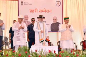 बीकानेर सीमा पर अमित शाह ने बीएसएफ की 14 महिला बैरकों का किया ई-लोकार्पण