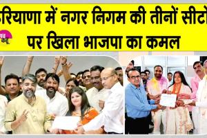 Local Body Election Results: हरियाणा में भी छाई भाजपा, नगर निगम की तीनों सीटें जीती