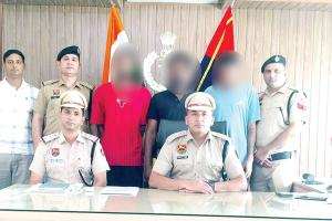 सोशल मीडिया पर ठगी करने वाले तीन नाइजीरियाई गिरफ्तार