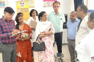 नागरिक अस्पताल का औचक निरीक्षण: सी.एम.ओ. अंबाला ने स्वास्थ्य सेवाओं और व्यवस्थाओं की सराहना की