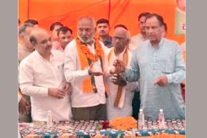 पूर्व विधायक लक्ष्मण नापा की ‘घर वापसी’, उकलाना में बीजेपी ज्वाइन