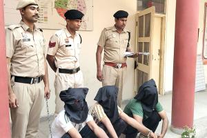फतेहाबाद पुलिस ने बाइक चोर गिरोह के 3 सदस्यों को दबोचा