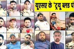 Blood Donation Camp:: अमेरिका में खून दान करने को लगी डेरा सच्चा सौदा सेवादारों की कतार