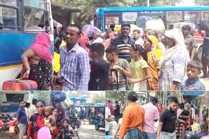 पश्चिम बंगाल में सख्ती के बाद बांग्लादेश वापसी की ओर बढ़े सैकड़ों लोग