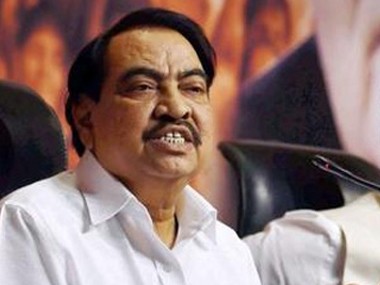 Eknath Khadse Left BJP