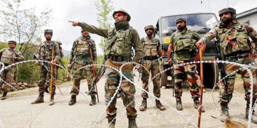 J & K, Terrorist, Attack, Army Convoy, Firing