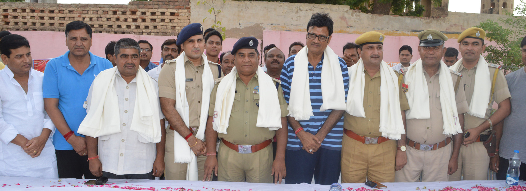 Top, Crime Control, Collaboration, Honored, Police Officers, Rajasthan