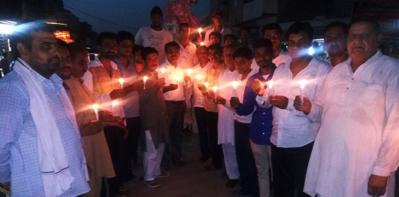 Candle March, Traders, Rage, Textile Market, GST, Rajasthan