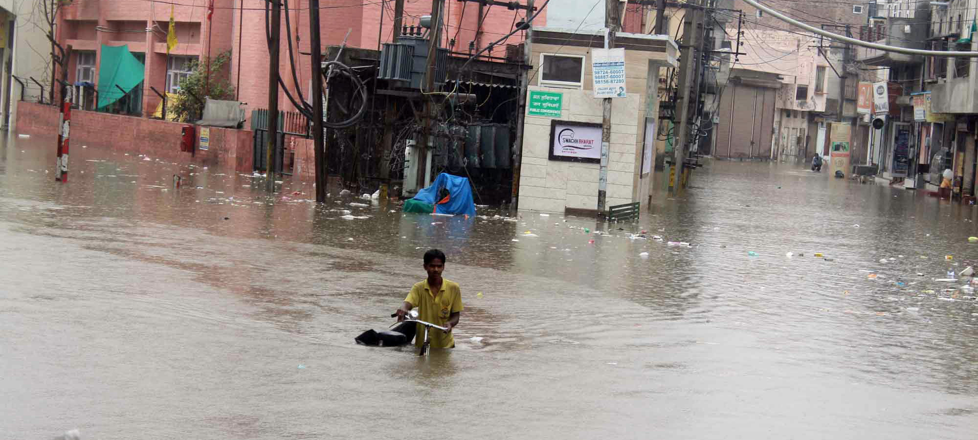 Torrential Rain, Death, Flooding, Electric Shock, Punjab