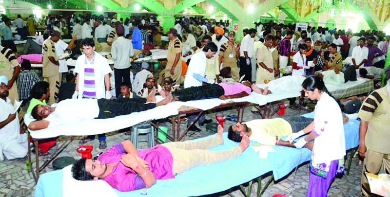 Saving Life, True Blood Pump, Dera Sacha Sauda, Gurmeet Ram Rahim