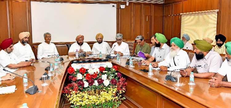 Loans, Farmers, CM, Meeting, Amarinder Singh, Punjab