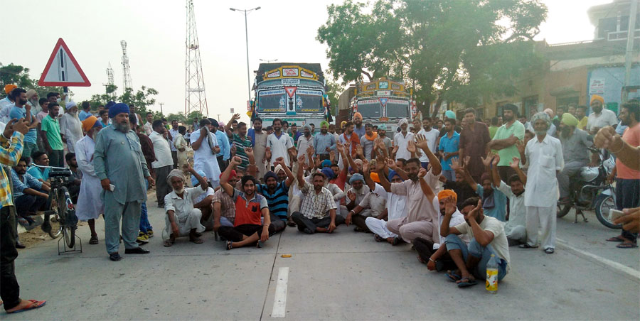 Farmers, Protest, Electricity Board, Union, Punjab Govt