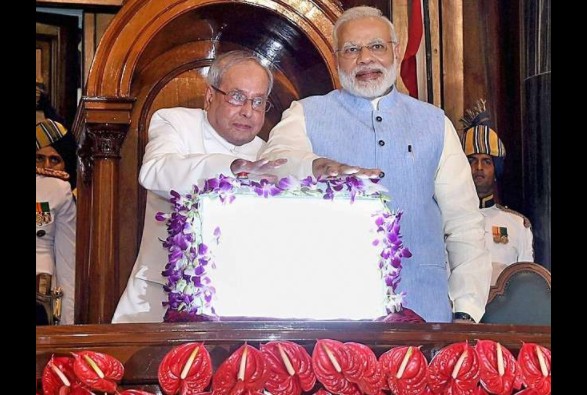 Launches, Goods Services Tax, Narendra Modi, Pranab Mukherjee