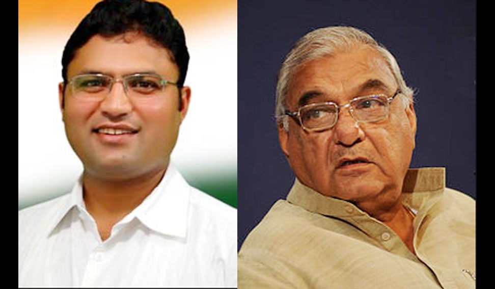 Bhupinder Singh Hooda, Ashok Tanwar, Meeting, Haryana