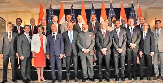 Narendra Modi, Meeting, CEO, US, Top Companies