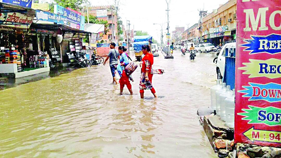 Pre Monsoon, Rains, Brought, Relief, Heat, Summer, Water Logging