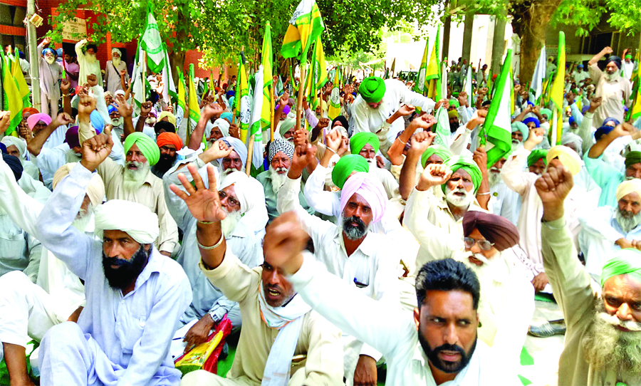 Farmers, Protest, Captain Govt, Demand, Raised, Strike