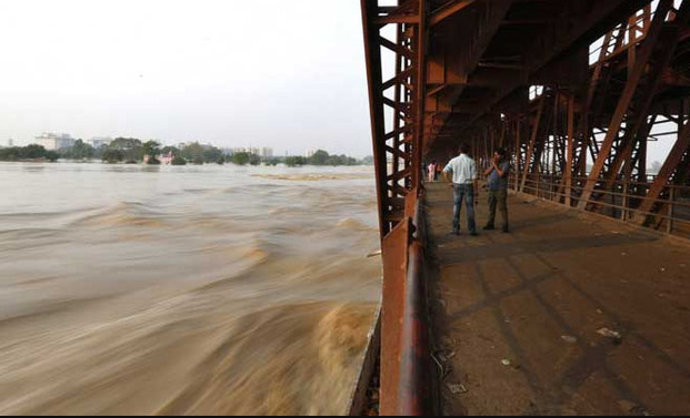 Yamuna River, Water Level, Increase, Heavy Rains, Haryana