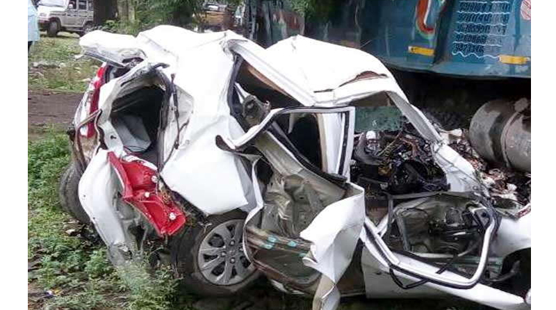 Death, Dumpper, Car, Collision, Accident, Rajasthan